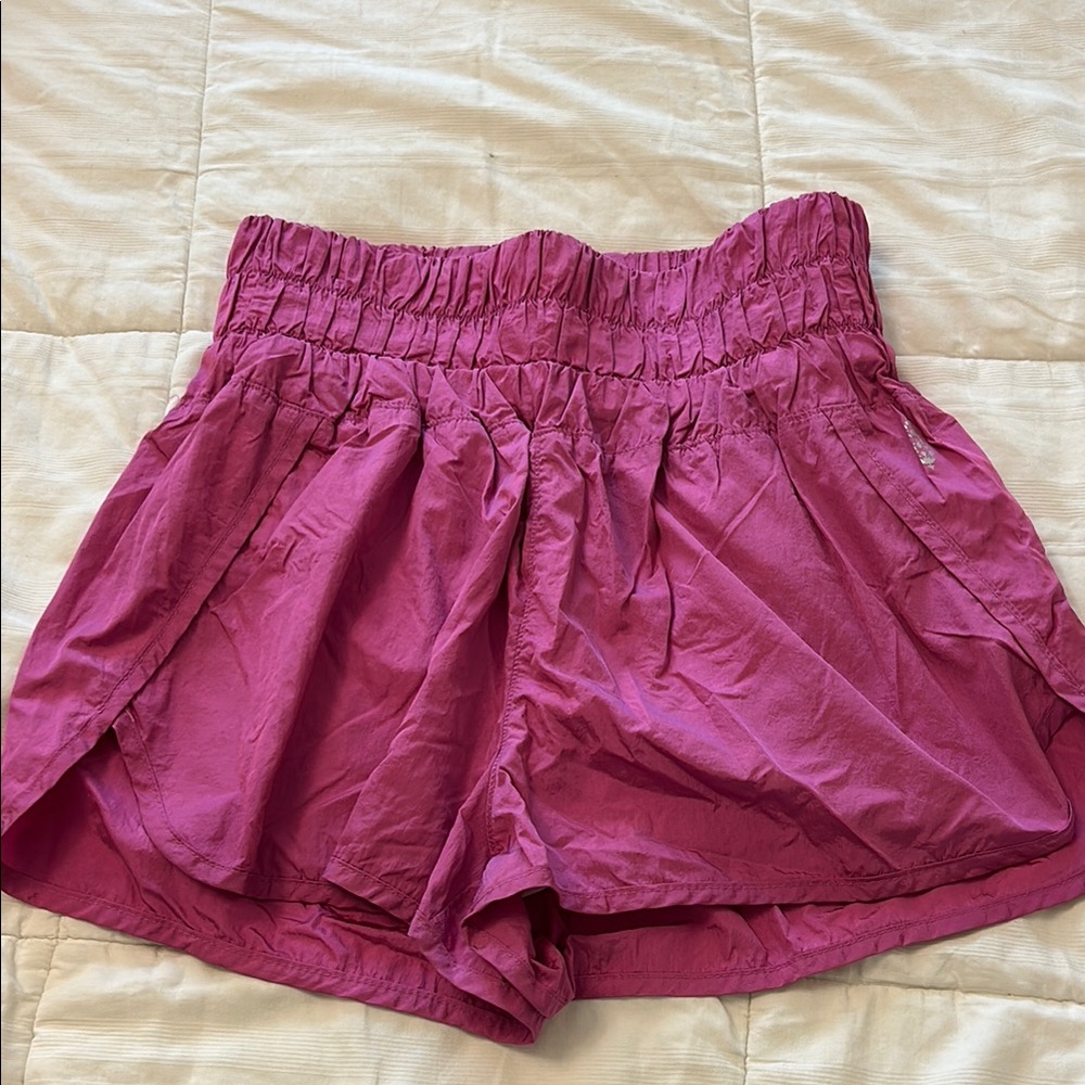 FP Movement by Free People High Waist Pink Shorts